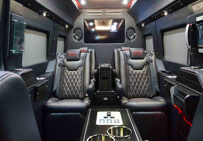 Luxury Van Inside View