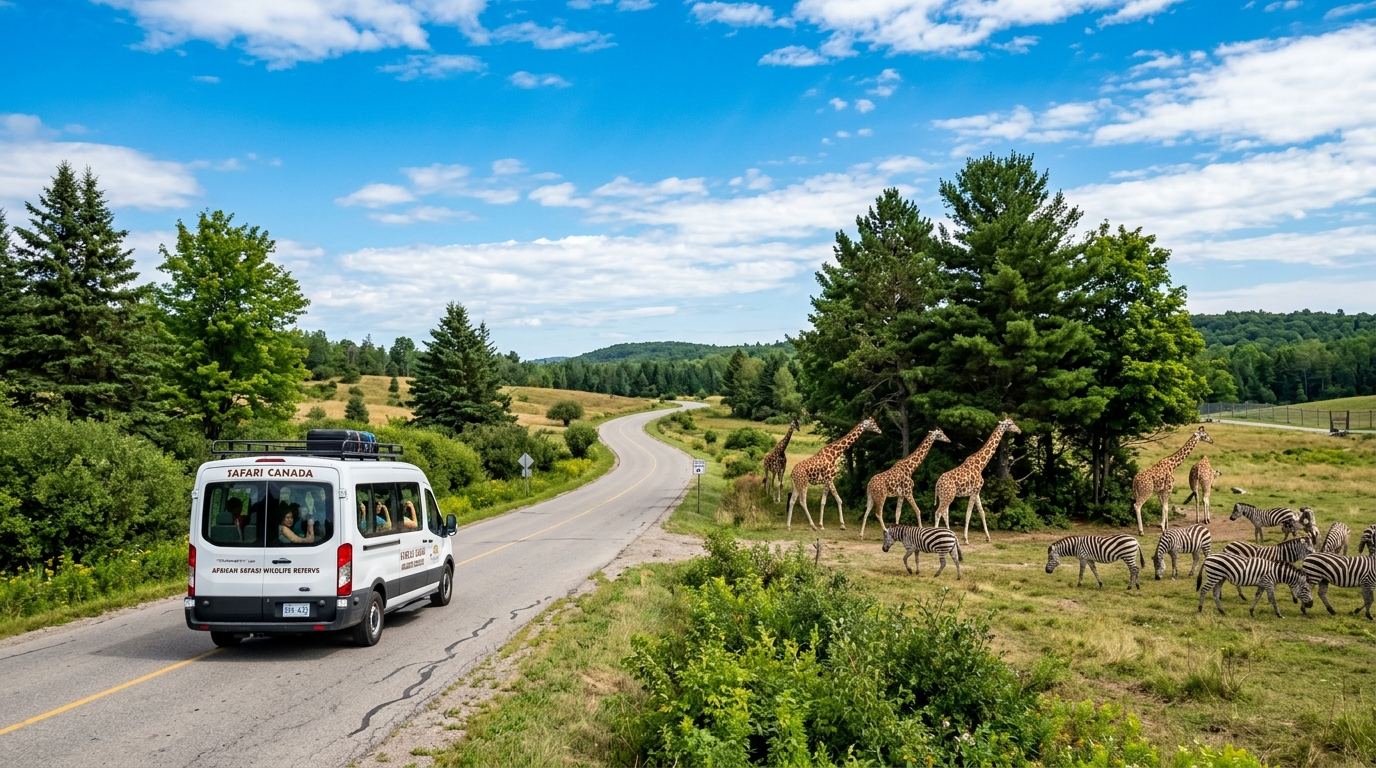 African Lion Safari Canada Drive Through