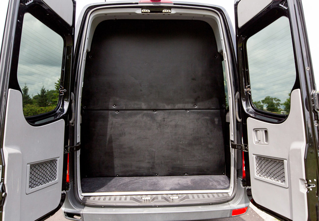 Transit Van Luggage Space