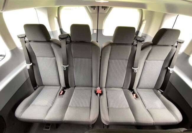 Comfort Seat inside Ford Van