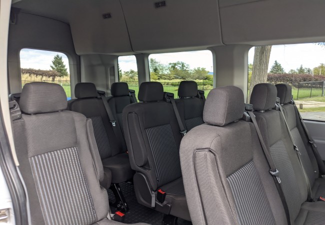 Inside View Rental Van